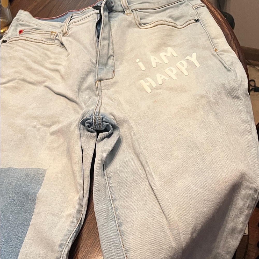 Peace world Love jeans worn maybe twice